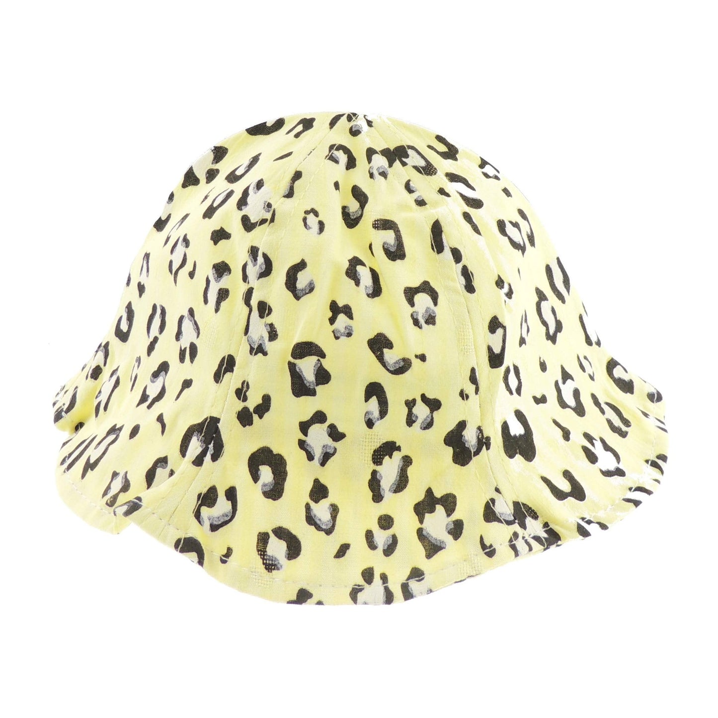 Baby Girls Boys Leopard Animal Cat Print Summer Holiday Bucket Cloche Sun Hat 6-18 Months