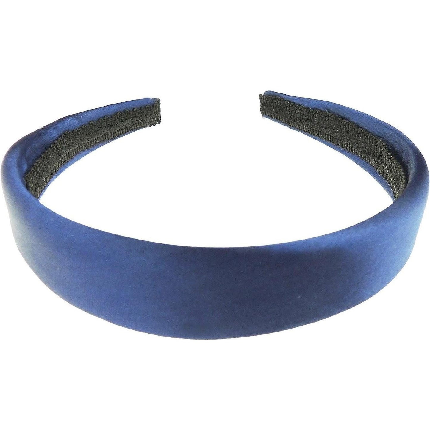 Ladies Evening Wide Padded Shiny Satin 2.5cm Headband Alice Band