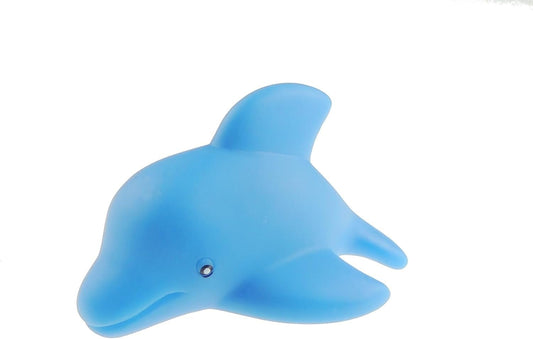 Cute SMALL Girls Boys Kids Toddler Childrens Bath Shower Bathroom Play Room Tub Bathtub Pool Swimming Floating Animals Boat Baby Sensory Water No Mould Toys (Dolphin)