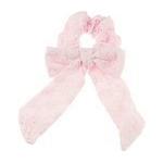 Girls Ladies Summer Essential Broderie Anglais Ditsy Big Bow Classic Pastel Hair Tie