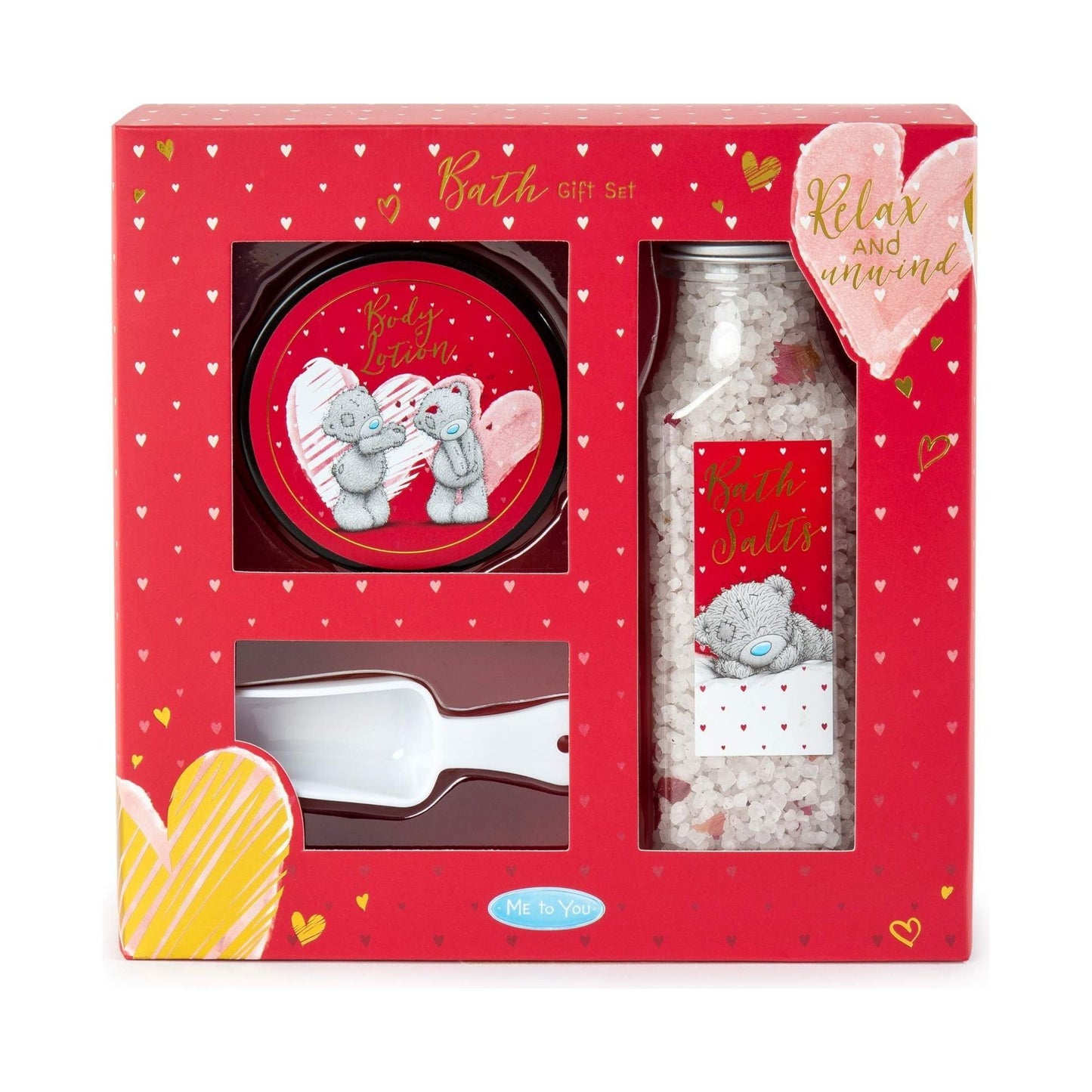 Me To You VGZ01023 Romantic Gift Set-Bath Salts, Body Lotion