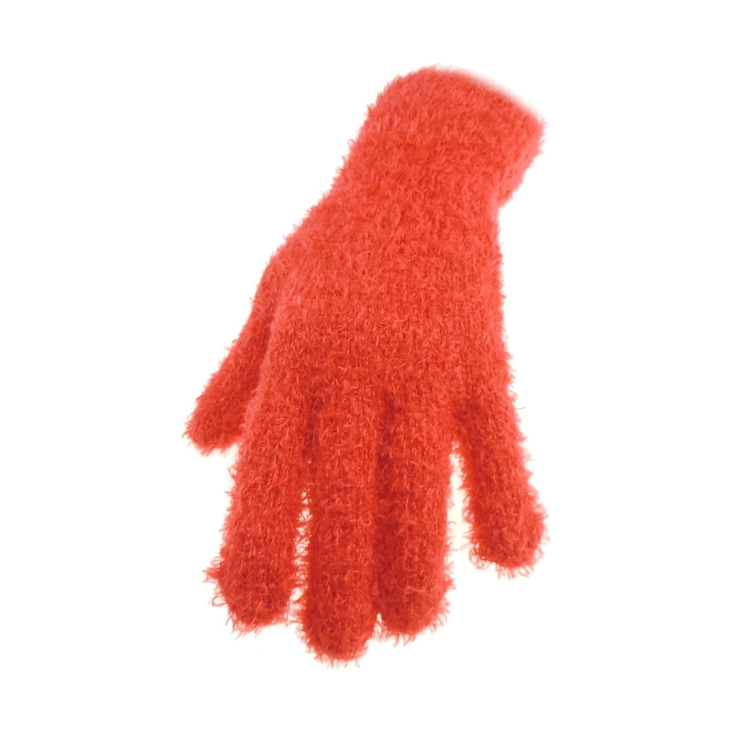 Unisex Childrens Kids Boys Girls Knit Feather Soft Warm Stretchy Magic Full Finger Gloves Mittens for Birthday Christmas School Gift Party Bag Ideas 7 8 9 10 11 12 13 14years