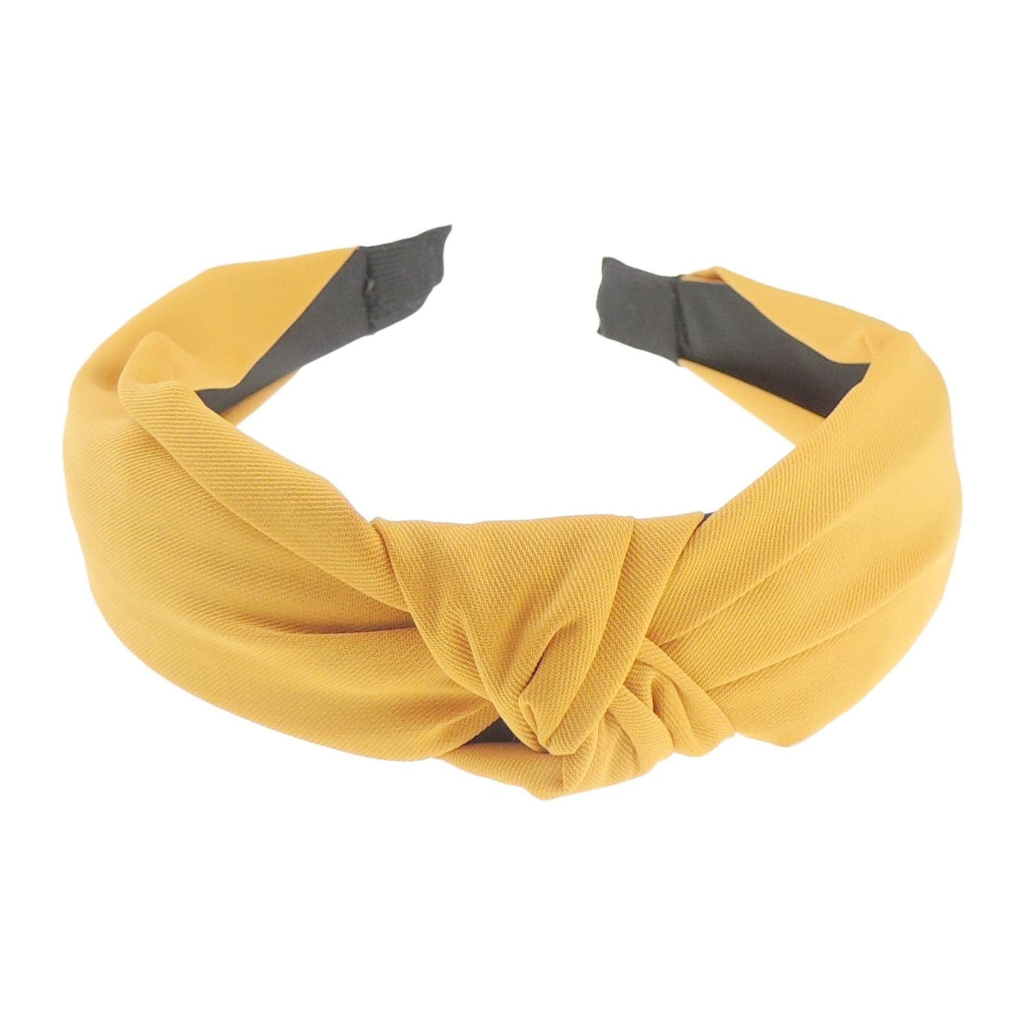 Girls Small Head Ladies Draped Canvas Look Knot Headband Alice Band