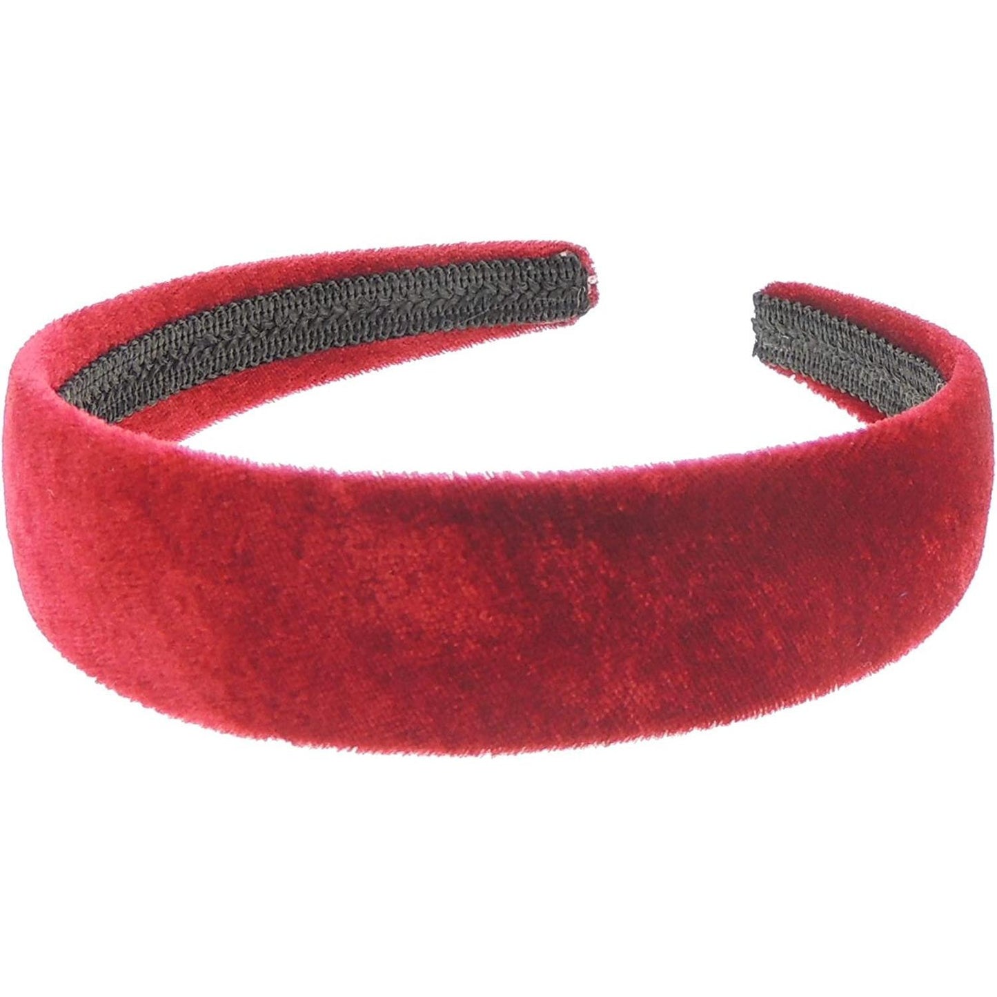 Ladies Wide Soft Velvet Evening Winter Headband Block Colour Alice Band