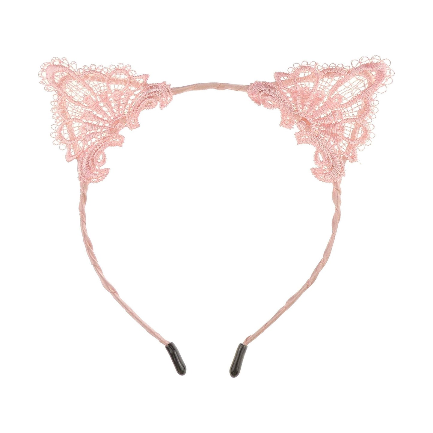 Girls Ladies Fancy Dress Lace Party Deeley Bopper Headband Cat Ears