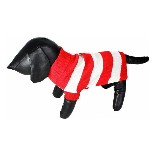 SMALL DOG BREED ONLY Cat Girl Boy Cat Big Striped White Black Red Knitted Warm Winter Girl Boy Jumper Sweater