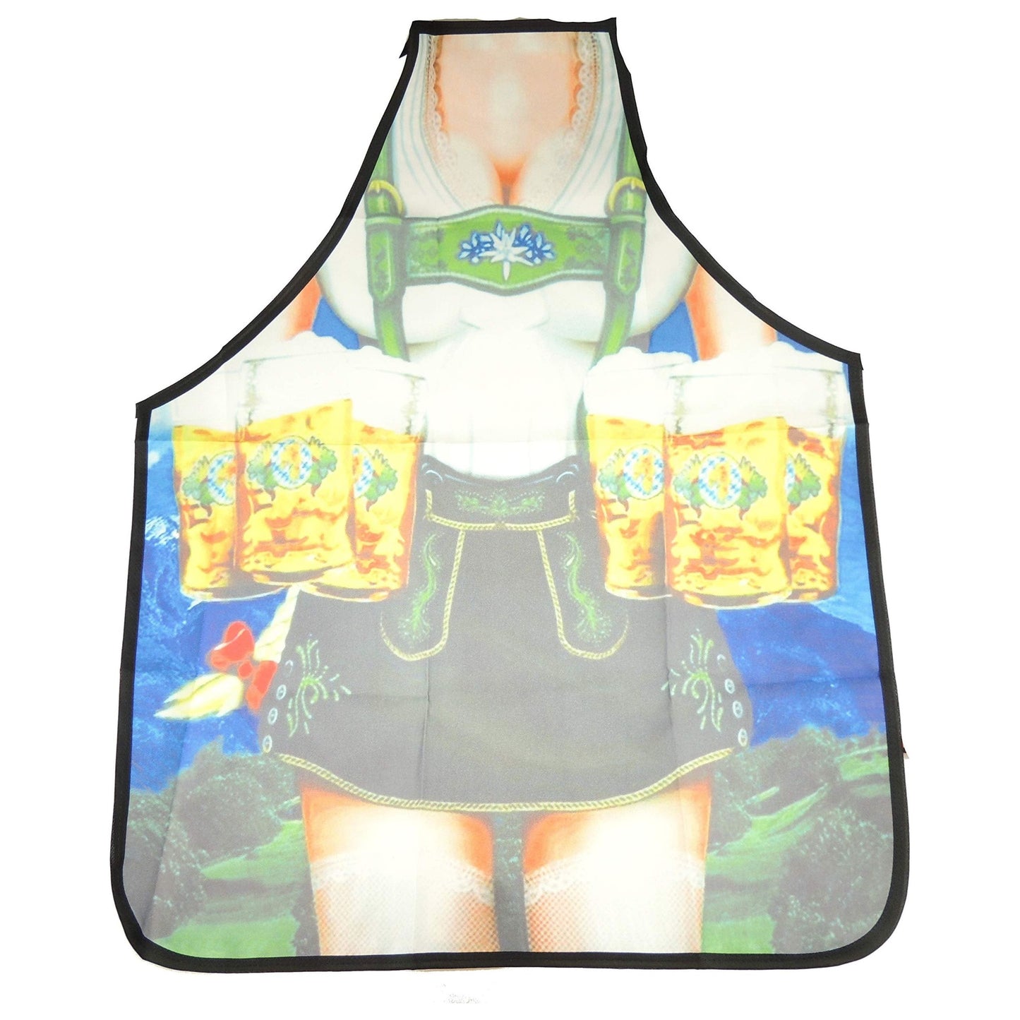 Glamour Girlz Mens Womens Chef Kitchen Cooking Baking BBQ Rude Joke Naughty Funny Novelty Present Stag Do Party Gift Pinny Pinafore Apron Birthday Christmas Traditional German Beer Waitress Dirndl