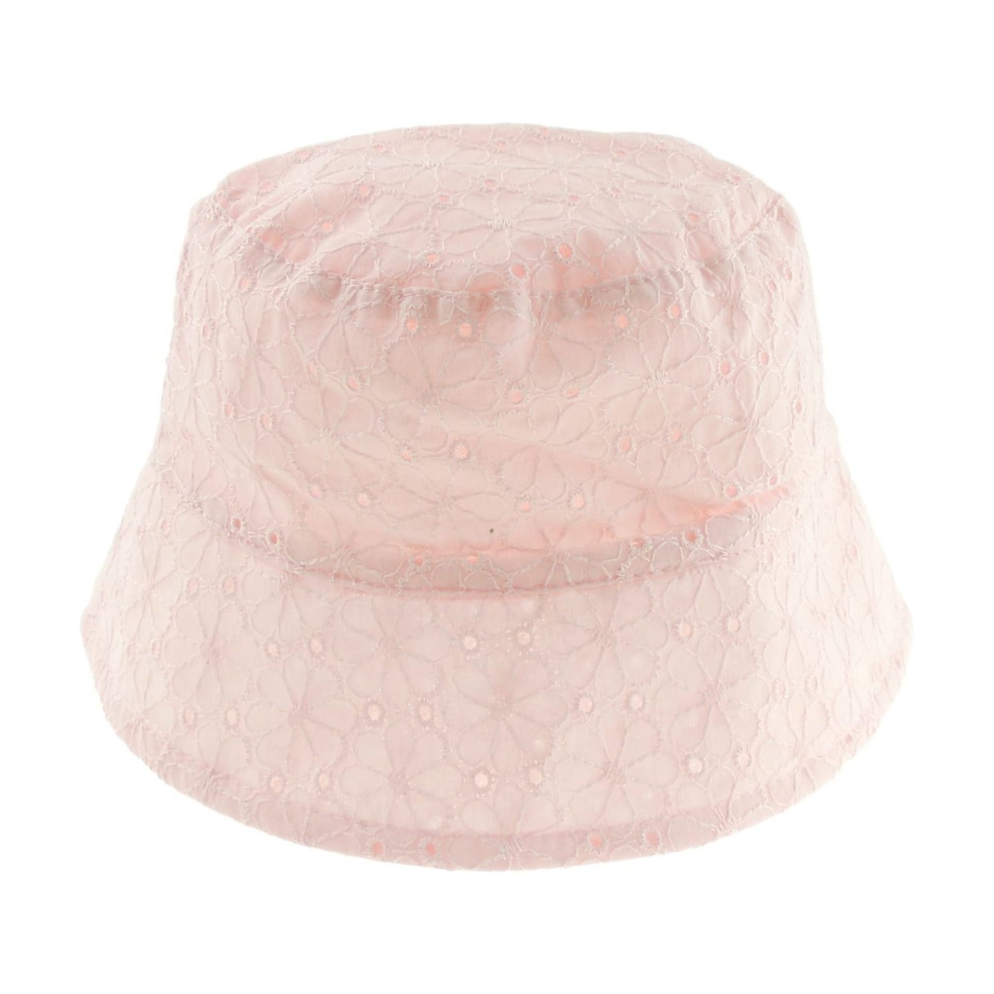 Cute Baby Girls Babies Infant Toddler Newborn Childrens Broderie Anglais Flower Bow Print Cotton Sun Hat Beach Bonnet Fisherman Protection Boonie Bush Bucket Beanie Cloche Lace Cap