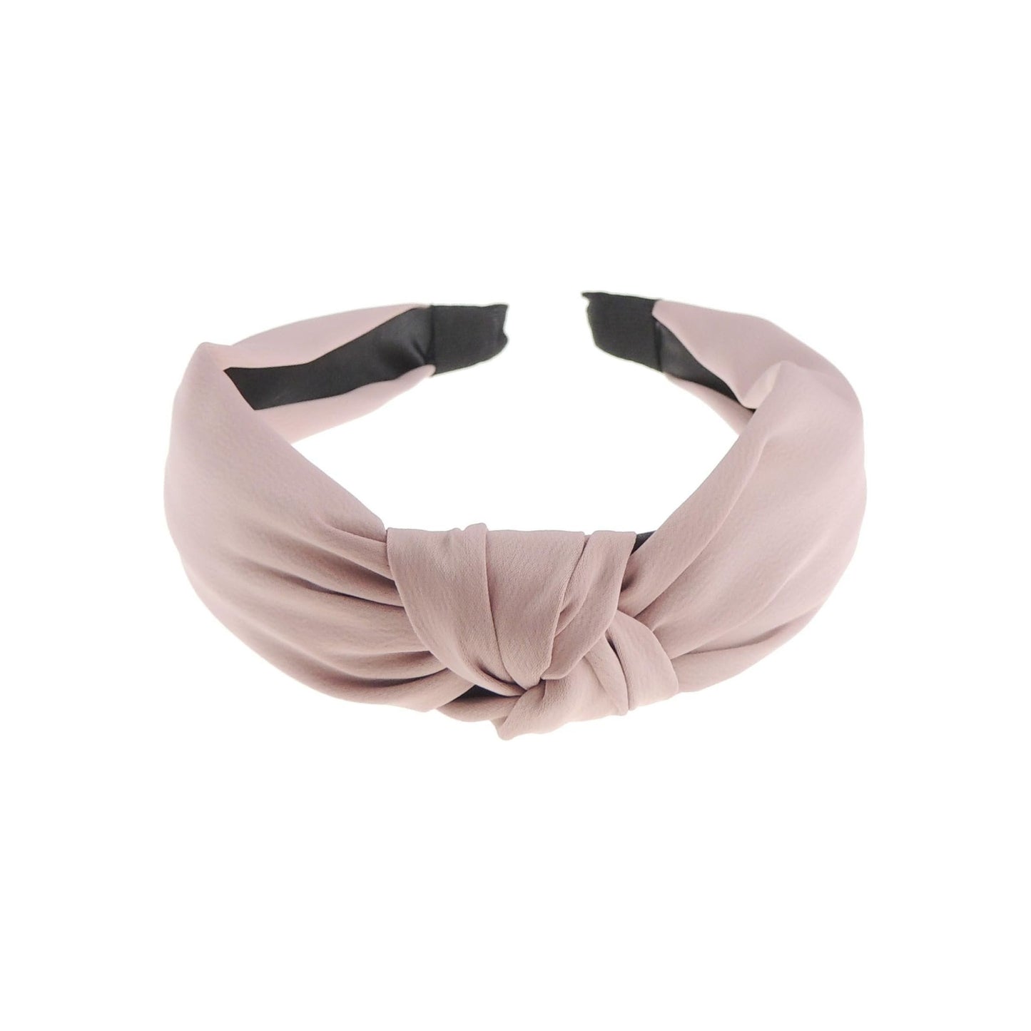 Ladies Draped Silk Look Knot Headband Alice Band