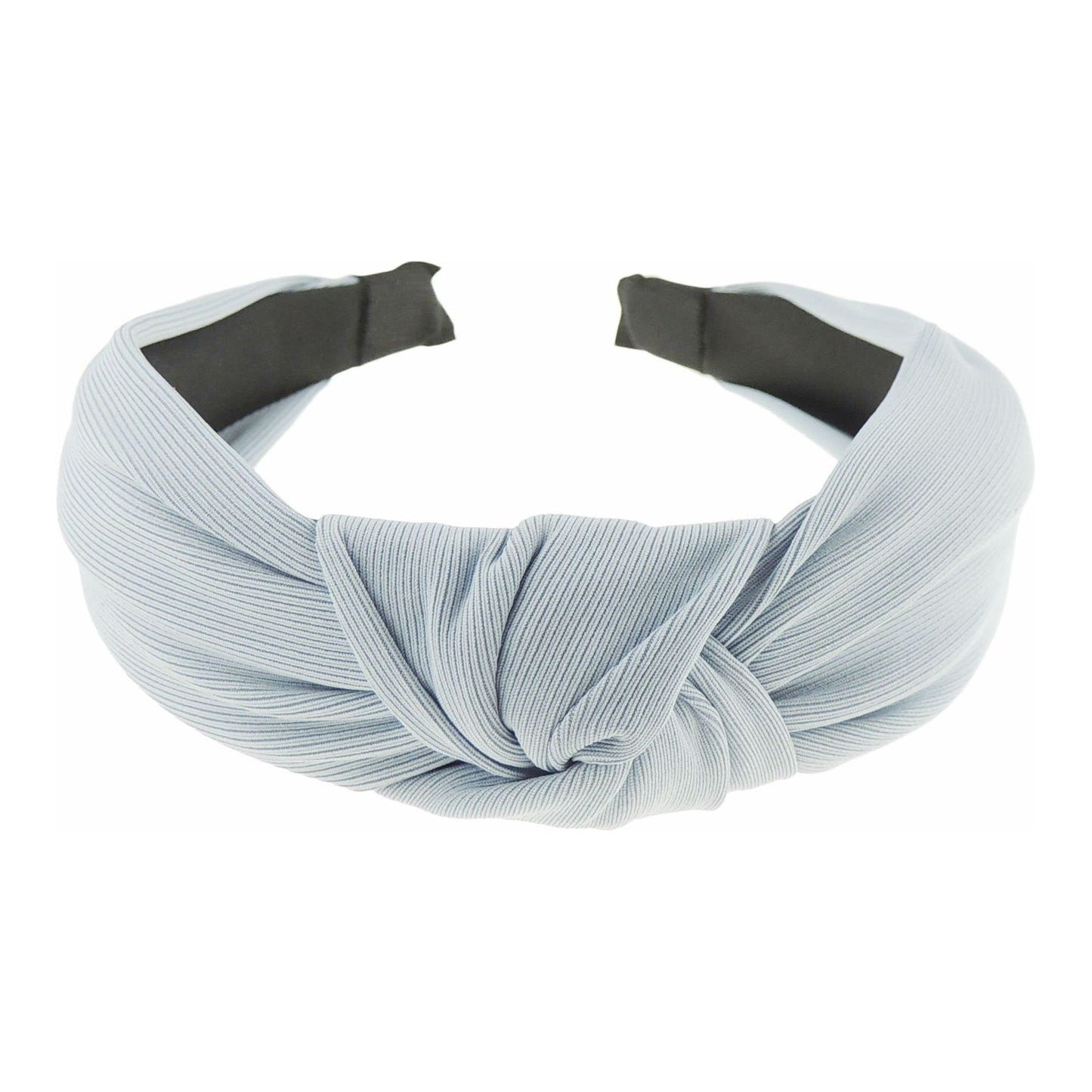 Girls Small Head Ladies Draped Stripe Jersey Soft Knot Headband Alice Band