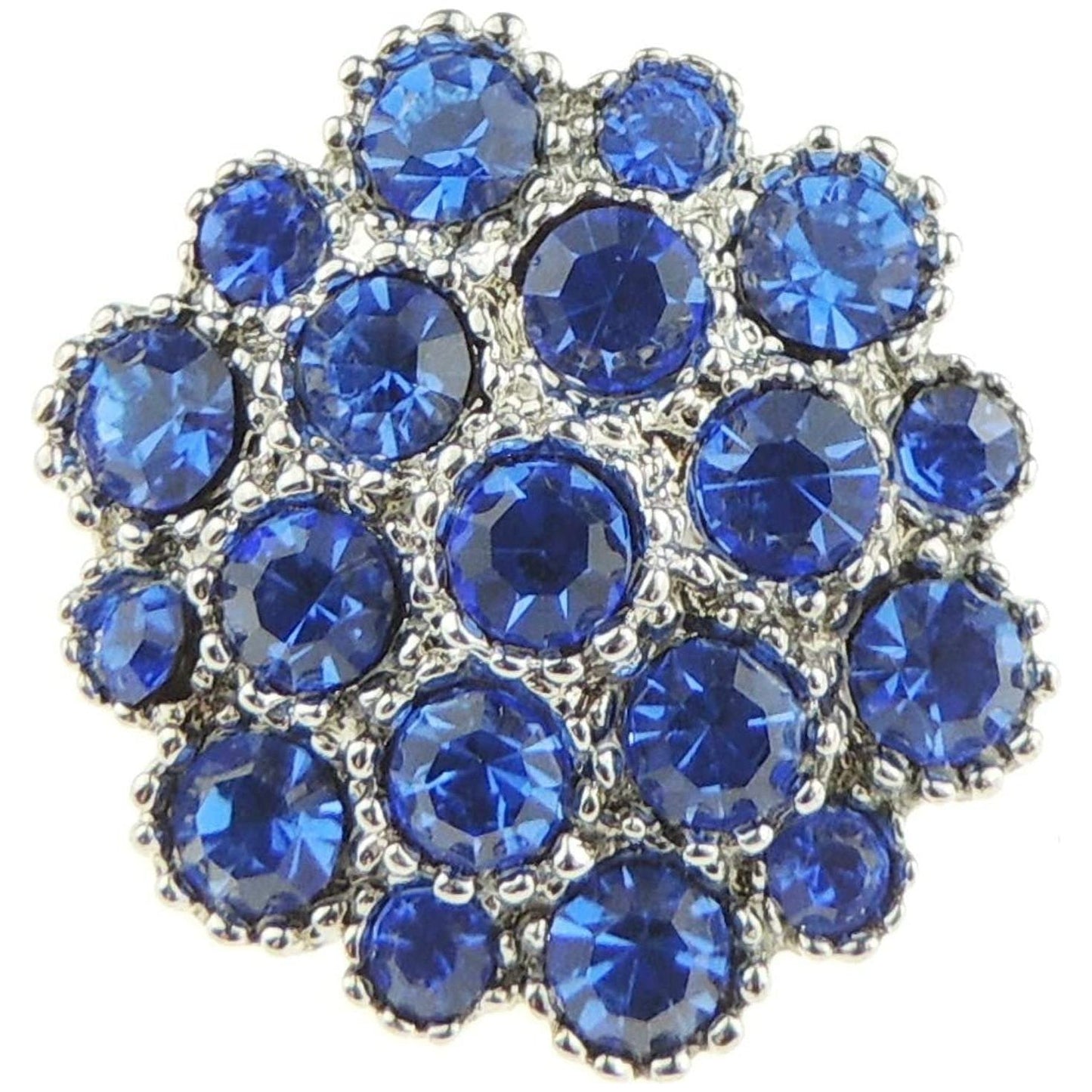 Ladies Sparkly Small Rhinestone Crystal Mini Pin Badge Brooch