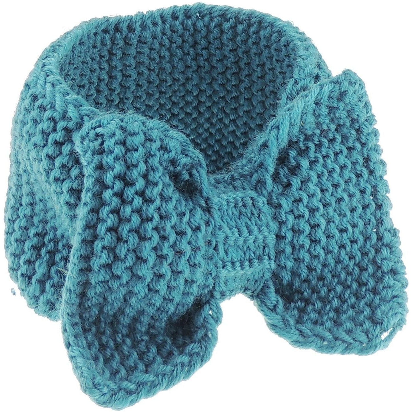 Ladies Warm Winter Knit Bow Detail Headband Wrap Ear Muffs