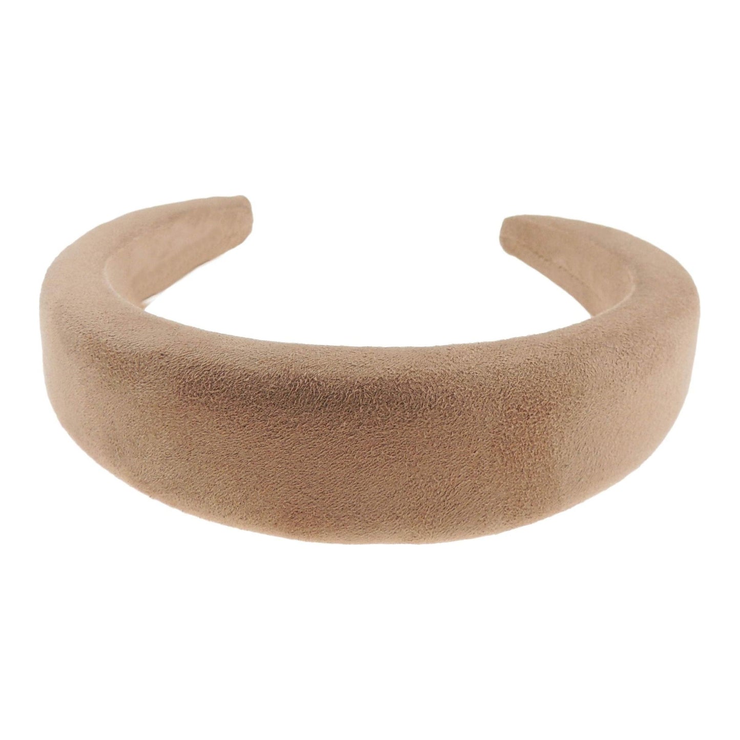 Ladies Evening High Wide Padded Suede Look Headband Alice Band