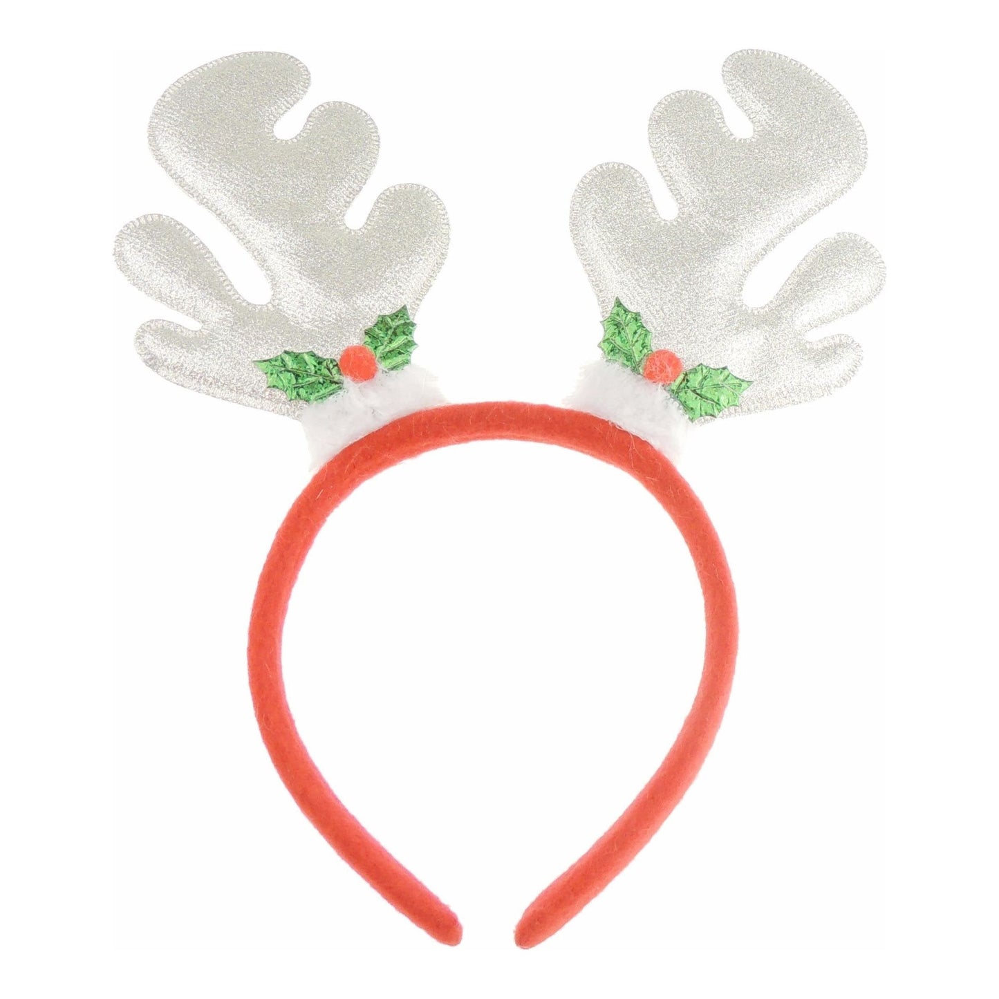 Child Kids Unisex Christmas Glitter Deer Antler Deeley Bopper Ears Party Alice Band Headband