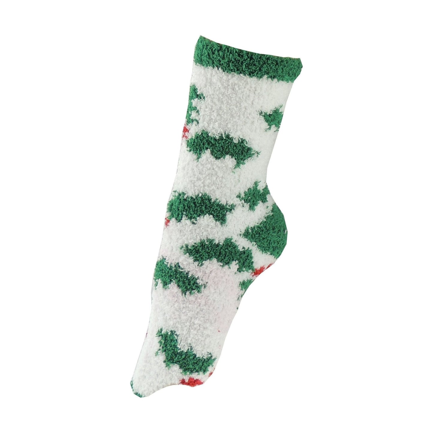 Festive Ladies Soft & Cosy Christmas Feather Bed Slipper Socks UK4-8