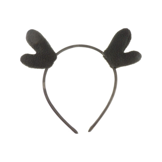 Cute Womens Mens Festive Christmas Nativity Costume Outfit Party Headband Hair Hoop Alice Band Hairband Deeley Springs Bopper Plush Deer Antler Ears Reindeer