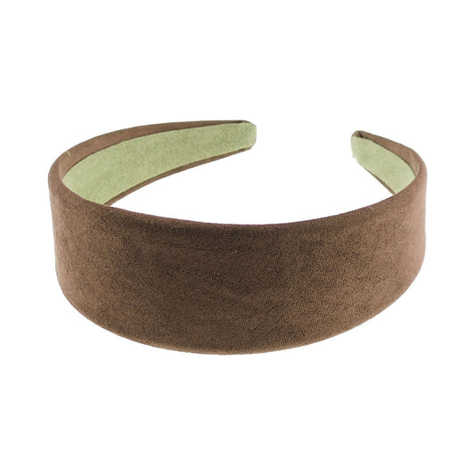 Ladies Girls Wide Suede Look Fashion Headband Alice Band