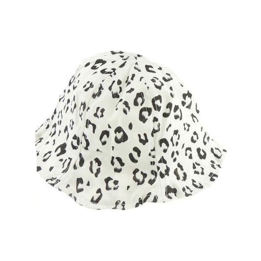 Baby Girls Boys Leopard Animal Cat Print Summer Holiday Bucket Cloche Sun Hat 6-18 Months