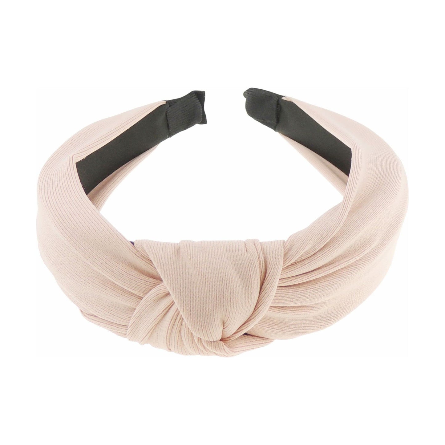 Girls Small Head Ladies Draped Stripe Jersey Soft Knot Headband Alice Band