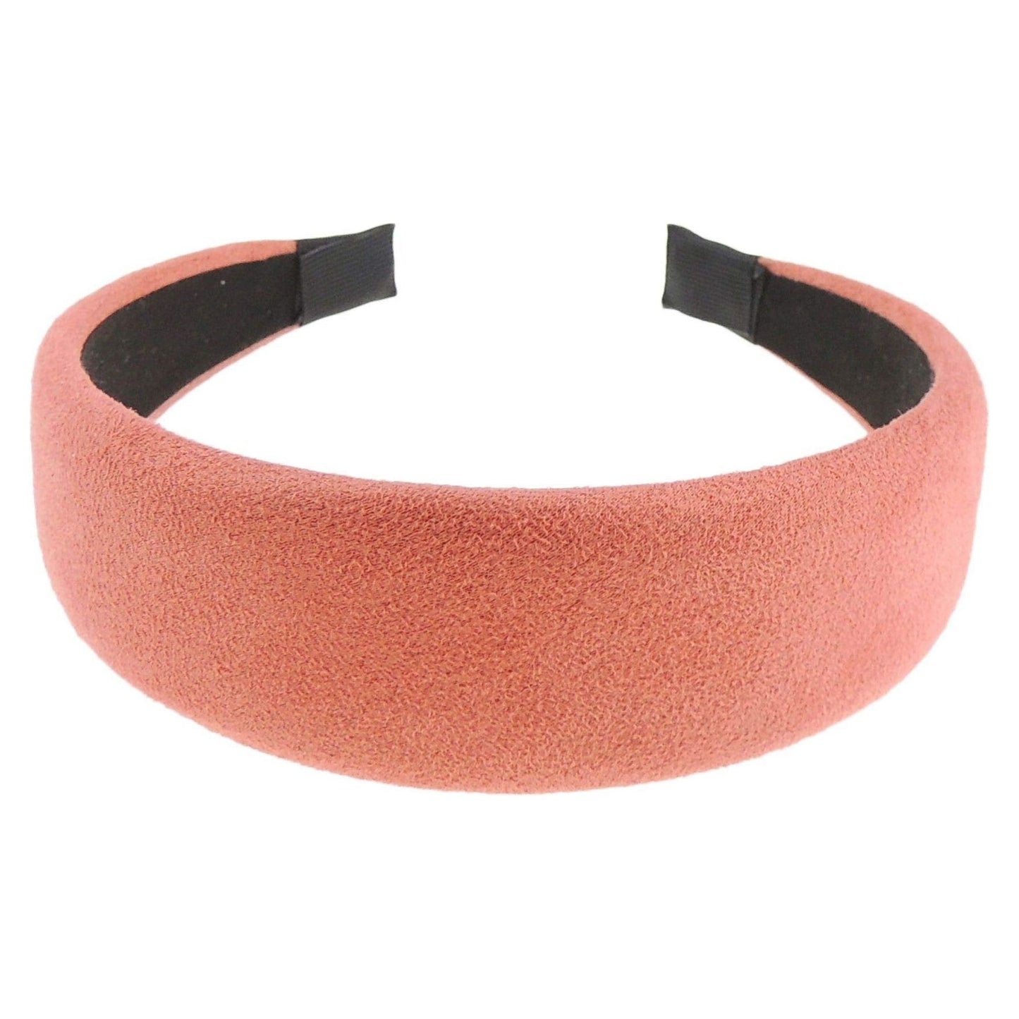 Ladies Wide Suede Look Slightly Padded Fashion Headband Alice Band