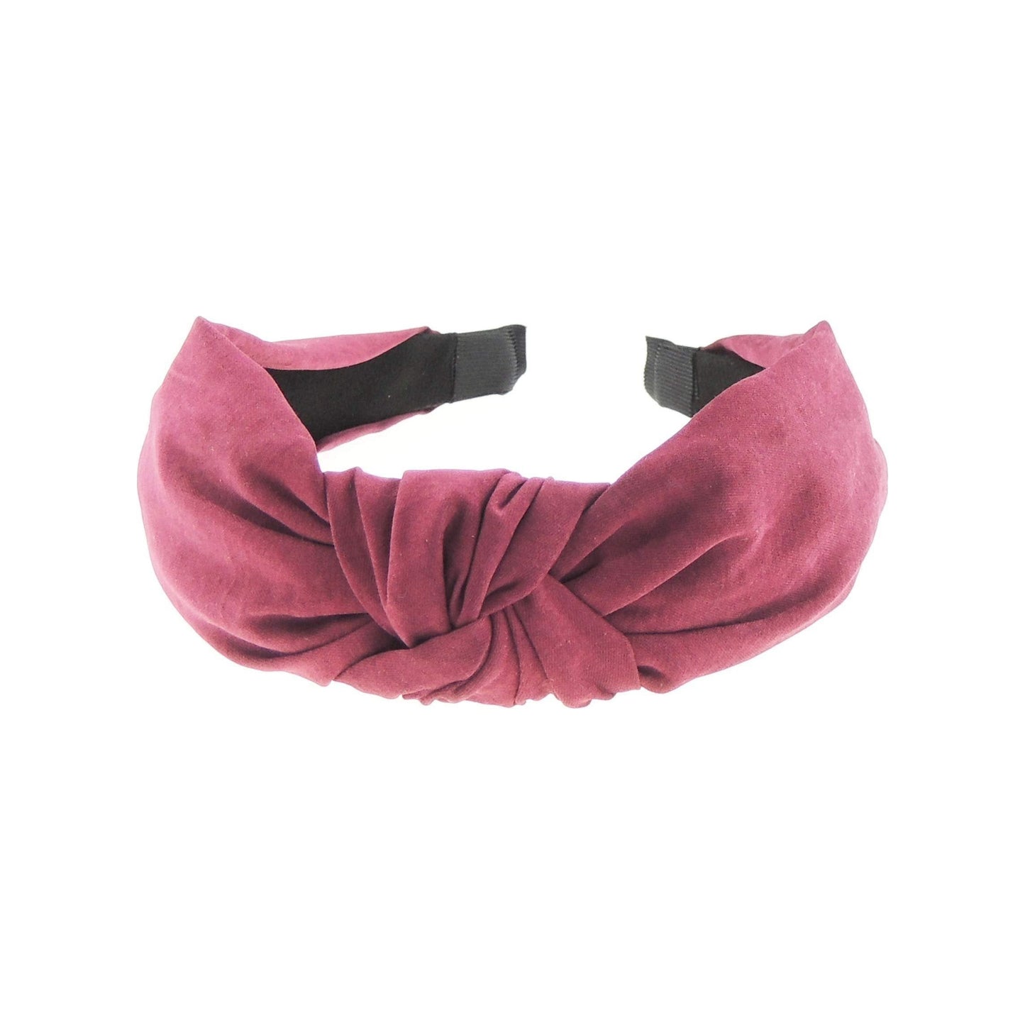 Ladies Soft Evening Winter Headband Alice Band Top Knot Suede Look