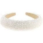 Ladies Bump Padded Beaded Crystal Evening Bridal Party Formal Headband