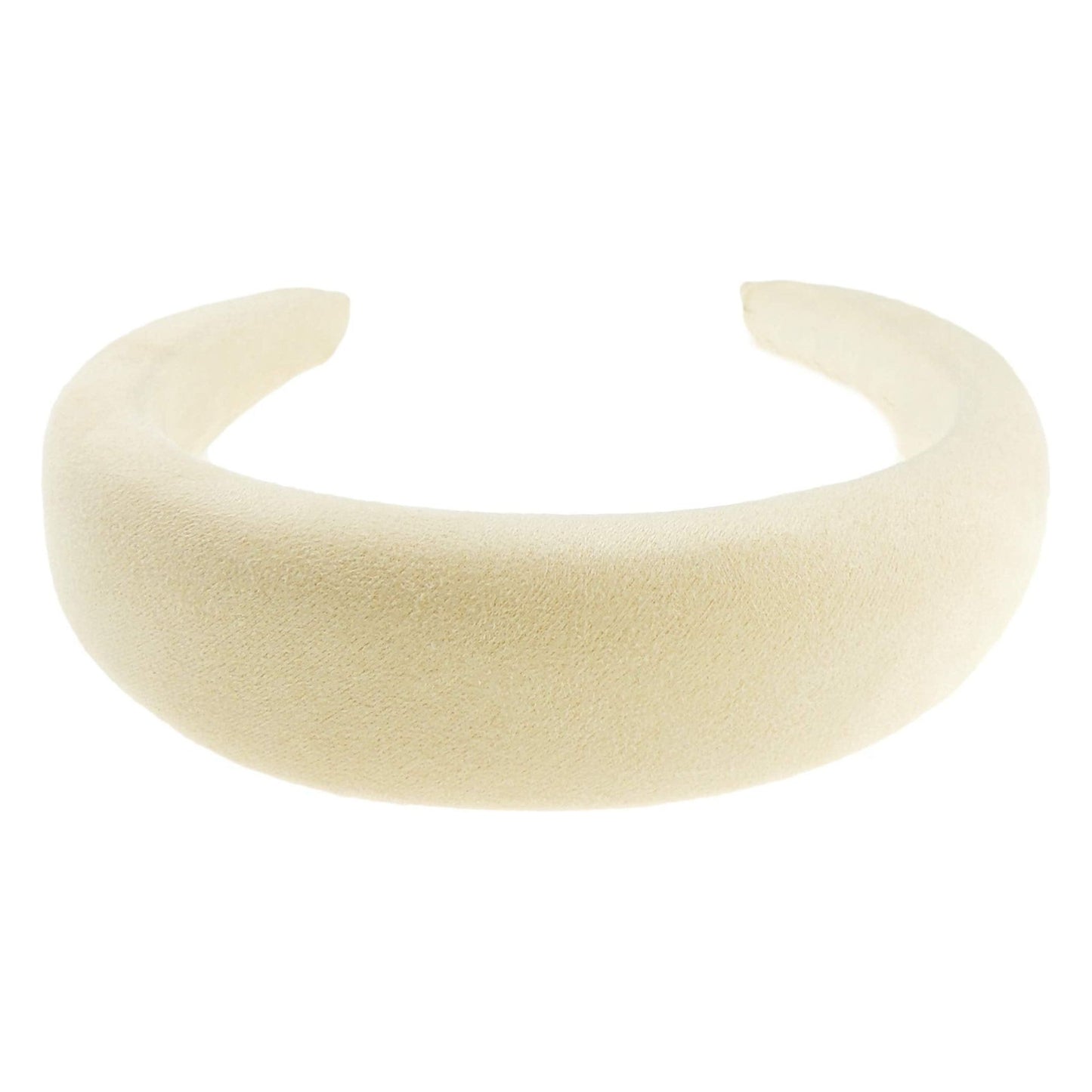 Ladies Evening High Wide Padded Suede Look Headband Alice Band