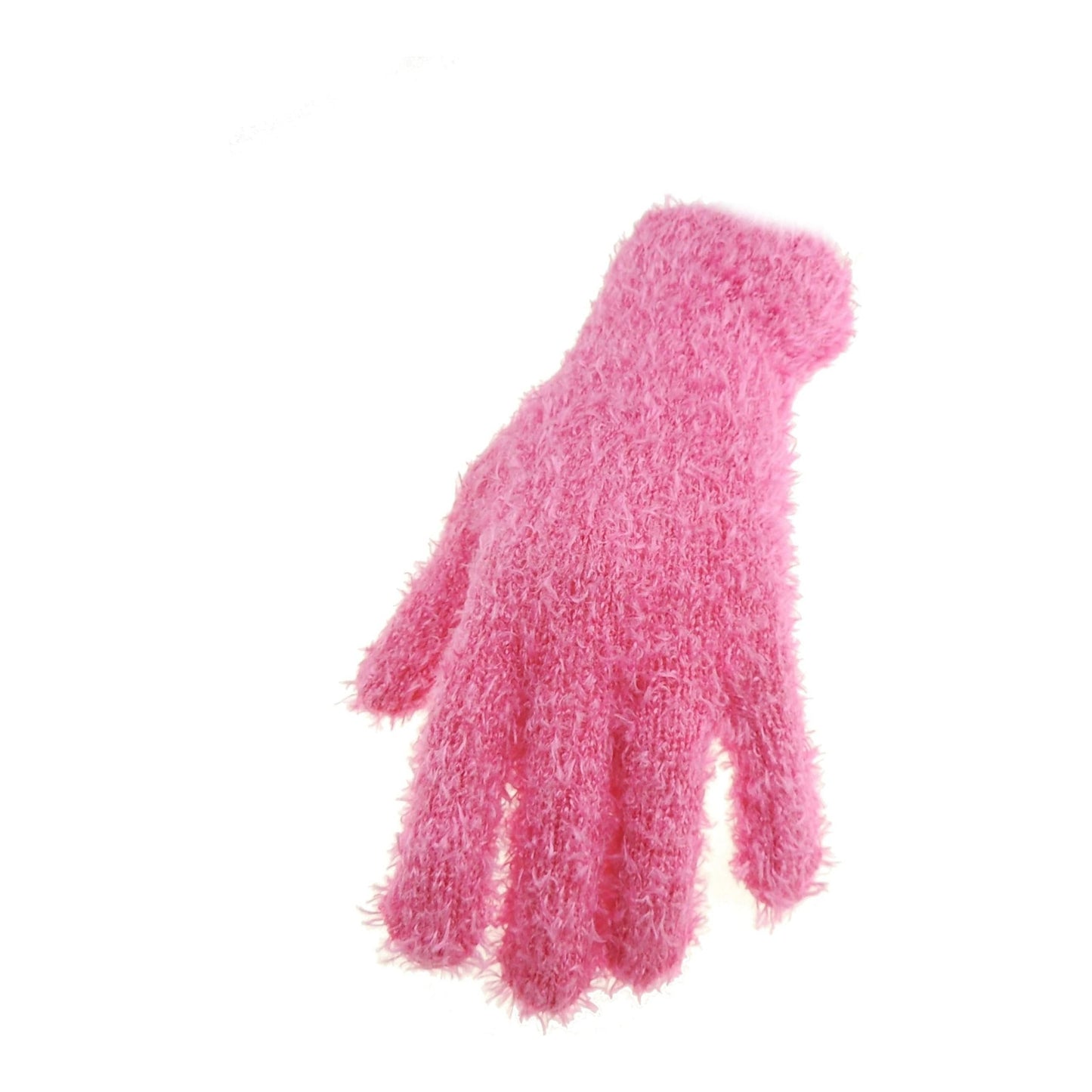 Unisex Childrens Kids Boys Girls Knit Feather Soft Warm Stretchy Magic Full Finger Gloves Mittens for Birthday Christmas School Gift Party Bag Ideas 7 8 9 10 11 12 13 14years