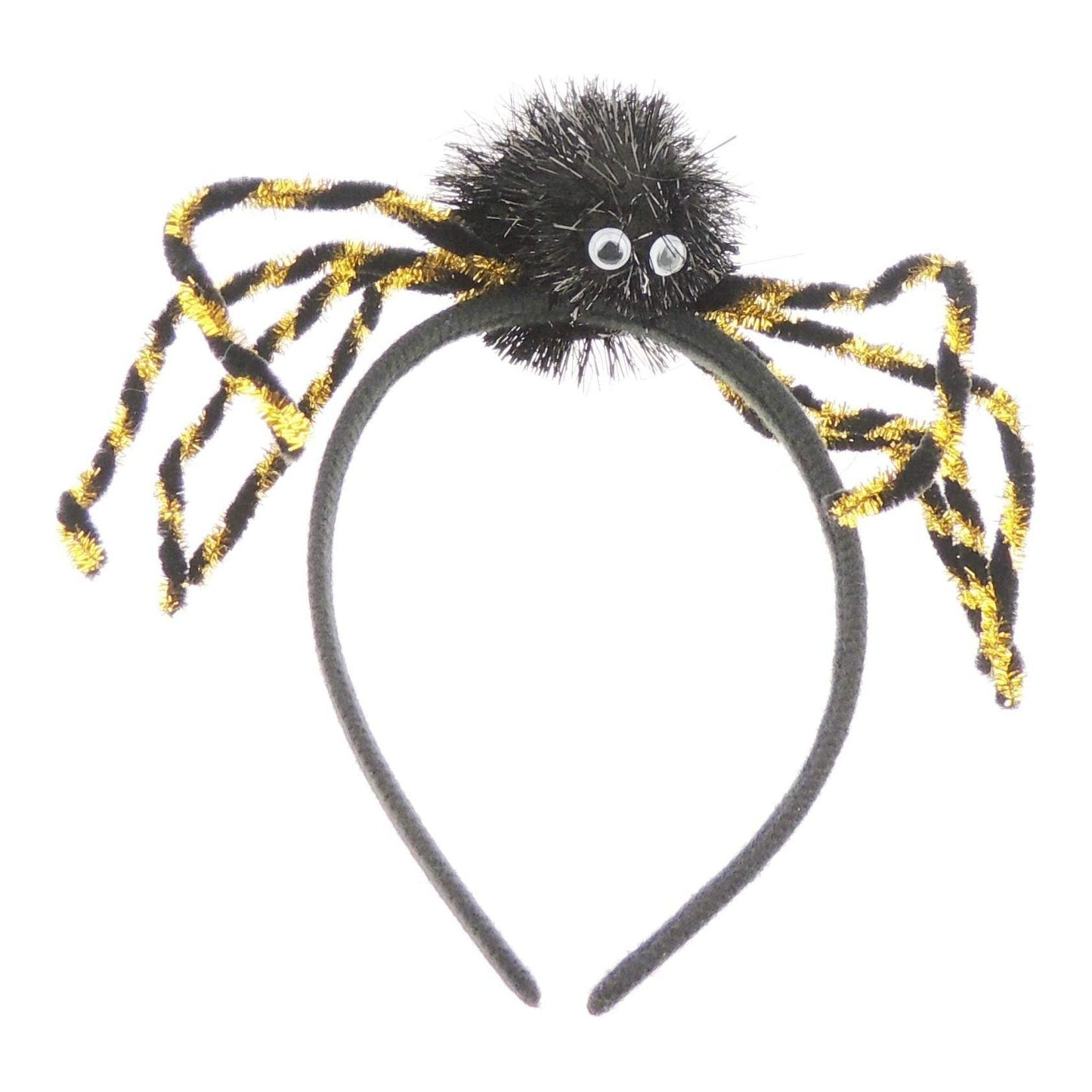 Sparkly Unisex Women Men Fluffy Halloween Fancy Dress Party Dinner Costume Outfit Headband Hair Hoop Alice Band Hairband Deeley Deely Springs Bopper Red Spider