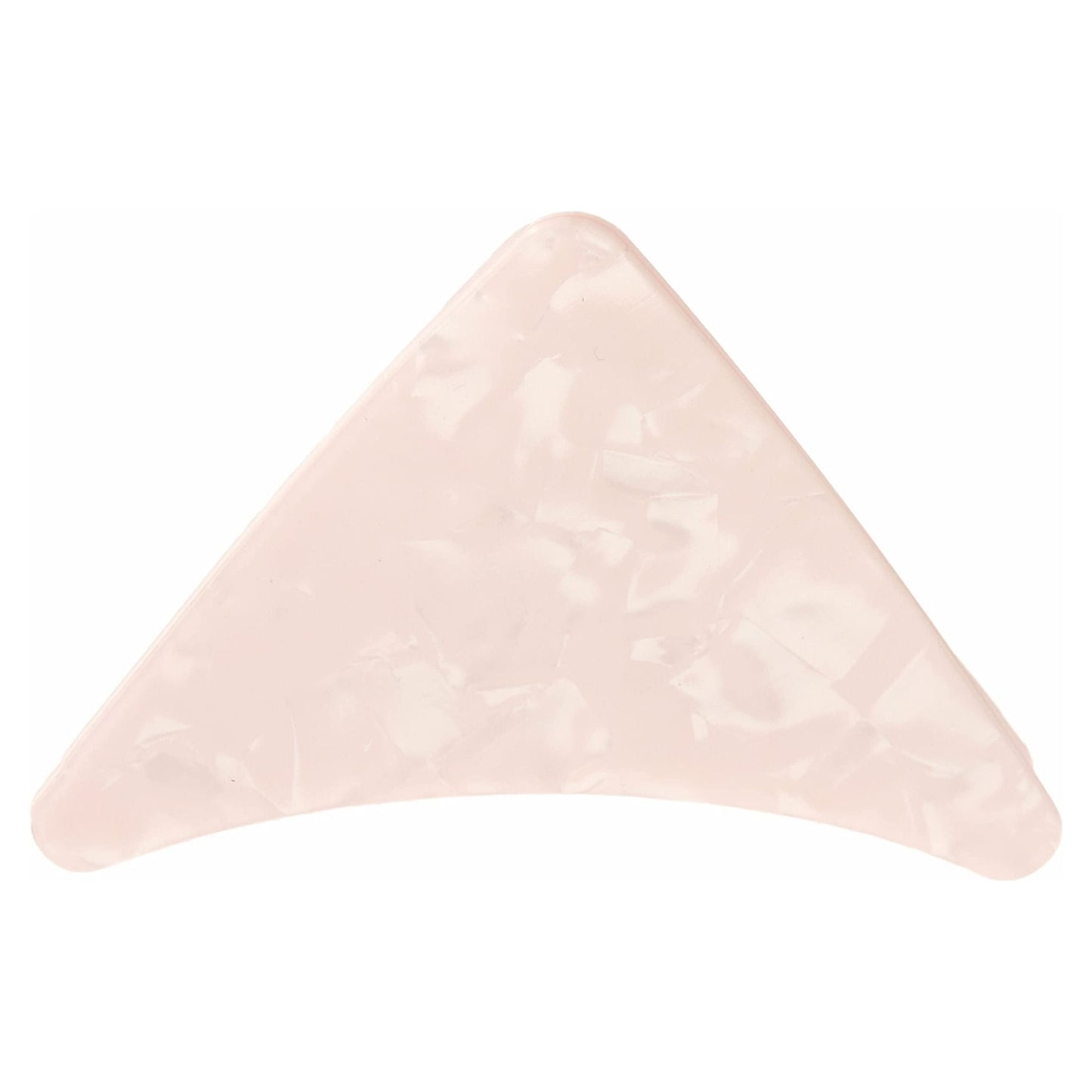 Ladies Geometric Triangle Small Marble Look Hair Claw Clamp Clip