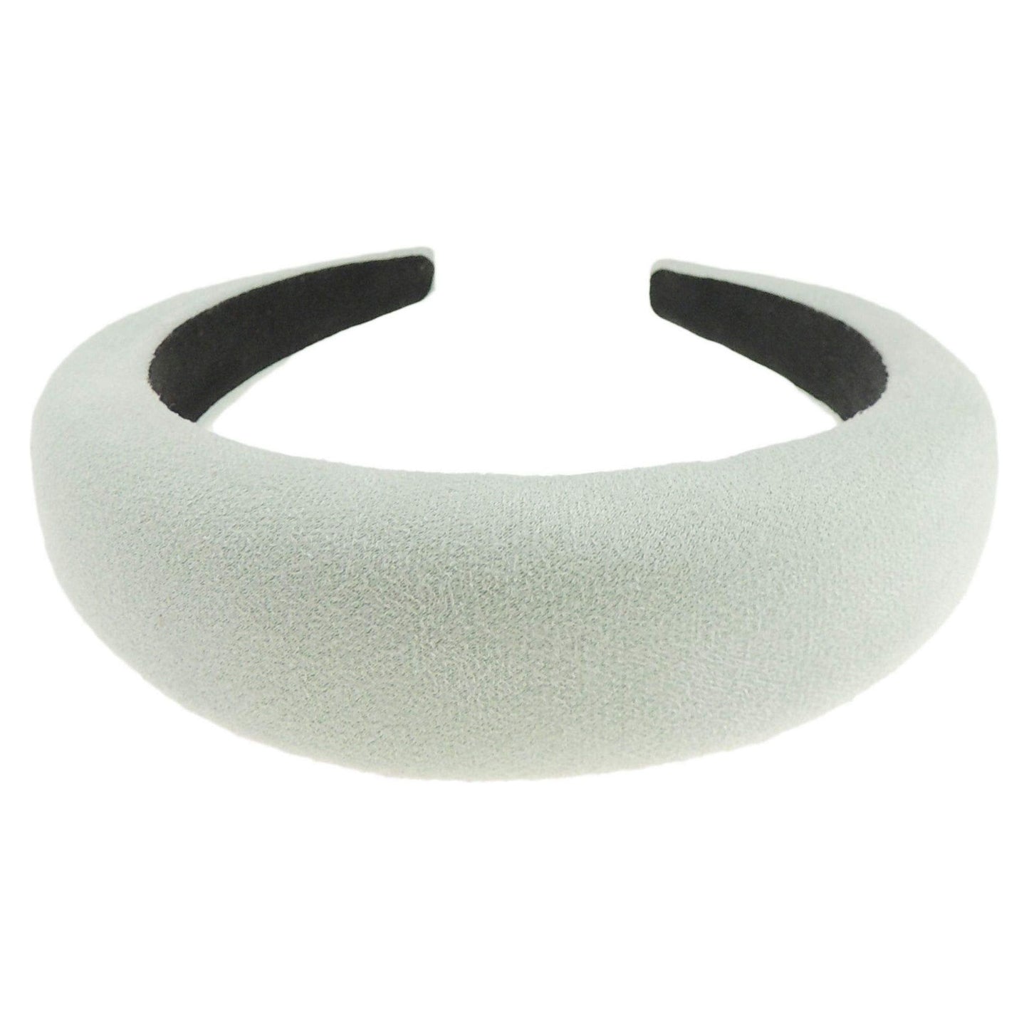 Ladies Evening High Wide Padded Suede Look Headband Alice Band