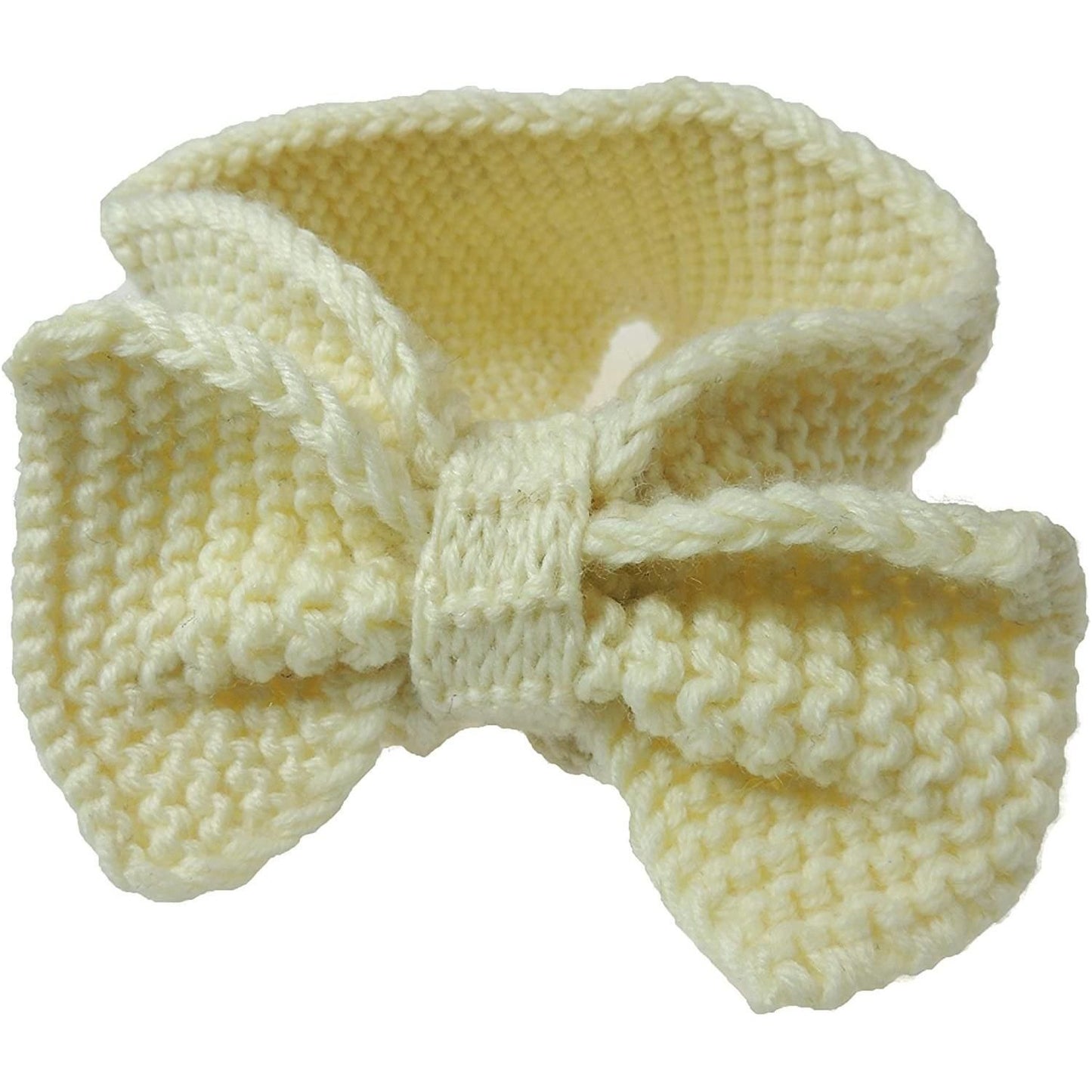 Ladies Warm Winter Knit Bow Detail Headband Wrap Ear Muffs