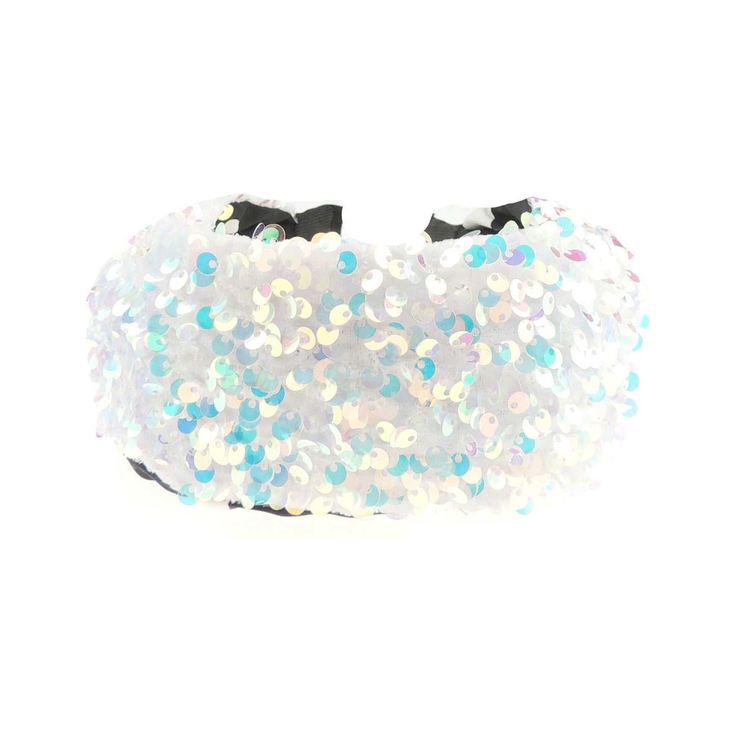 Ladies Sparkly Sequin Covered Evening Party Extra Wide Headband Alice Band