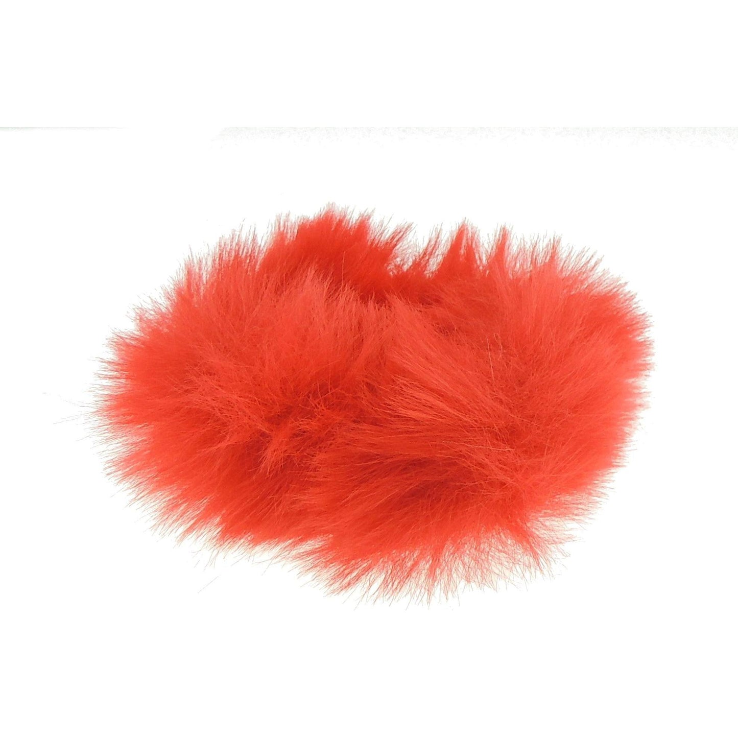 Cute Womens Girls Soft Plush Faux Fur Fabric Winter Sleep Christmas Birthday Wedding Bridesmaid Party Ponio Tie Elastic Accessories Bobbles Ponytail Holder Band Hair Scrunchie