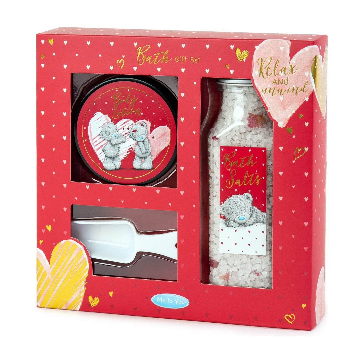 Me To You VGZ01023 Romantic Gift Set-Bath Salts, Body Lotion