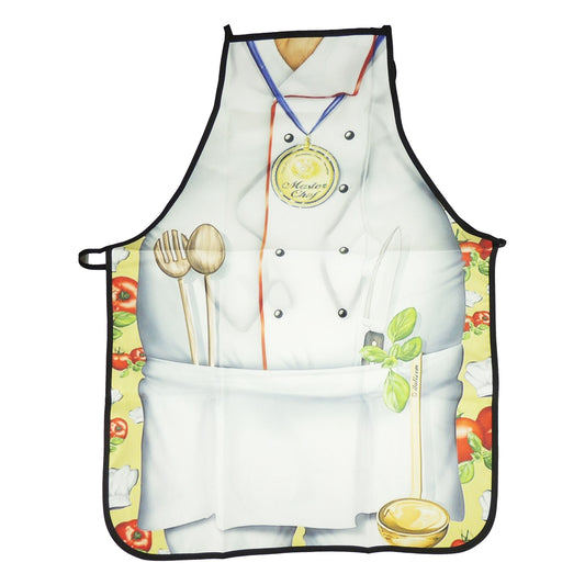 Mens Womens Chef Kitchen Cooking Baking BBQ Rude Joke Naughty Funny Novelty Present Stag Do Party Gift Pinny Pinafore Apron Birthday Christmas Fat Chef