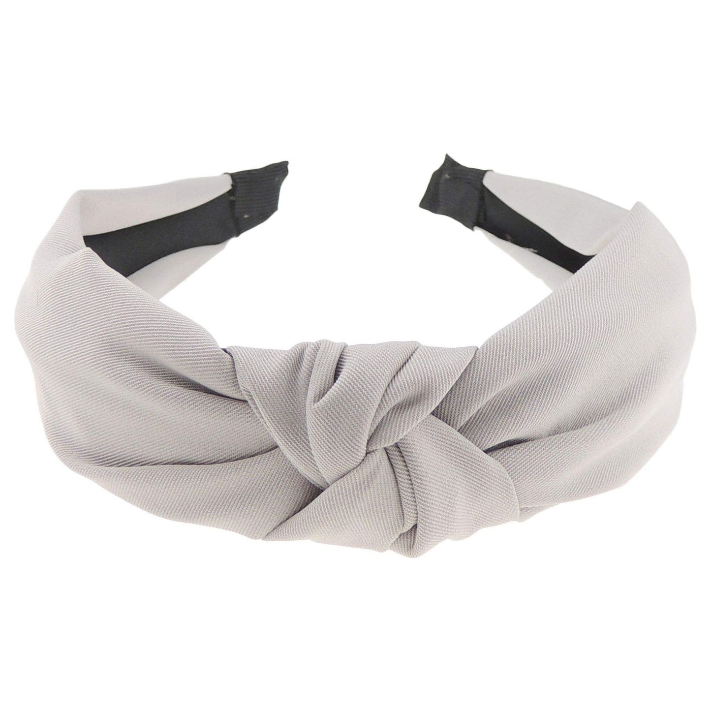 Girls Small Head Ladies Draped Canvas Look Knot Headband Alice Band