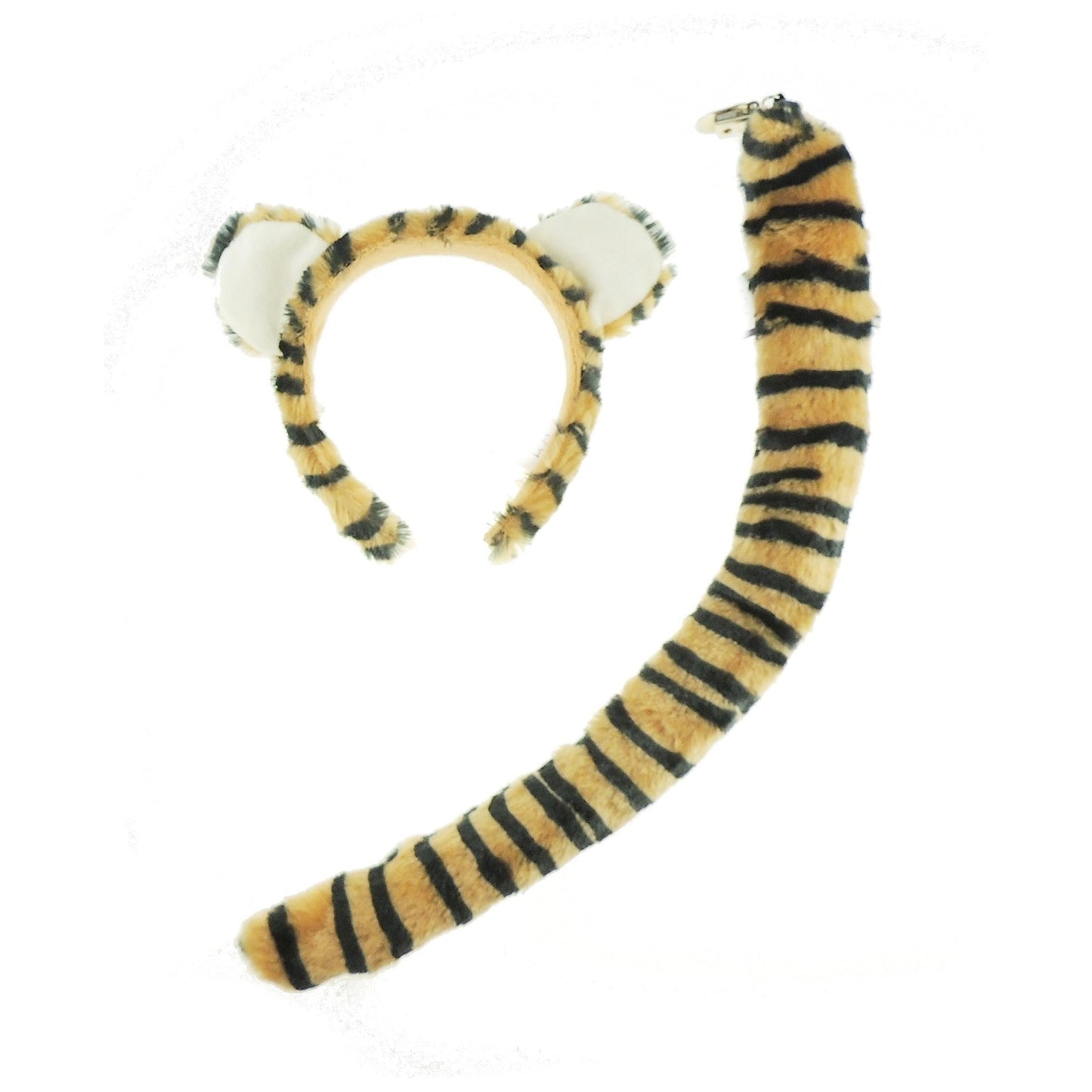 Cute Plush Faux Fur Fancy Dress Up Party Role School Play Cosplay Costume Christmas Halloween Deely Deeley Bopper Animal Headband Hairband Hair Alice Band Ears & Tail Set