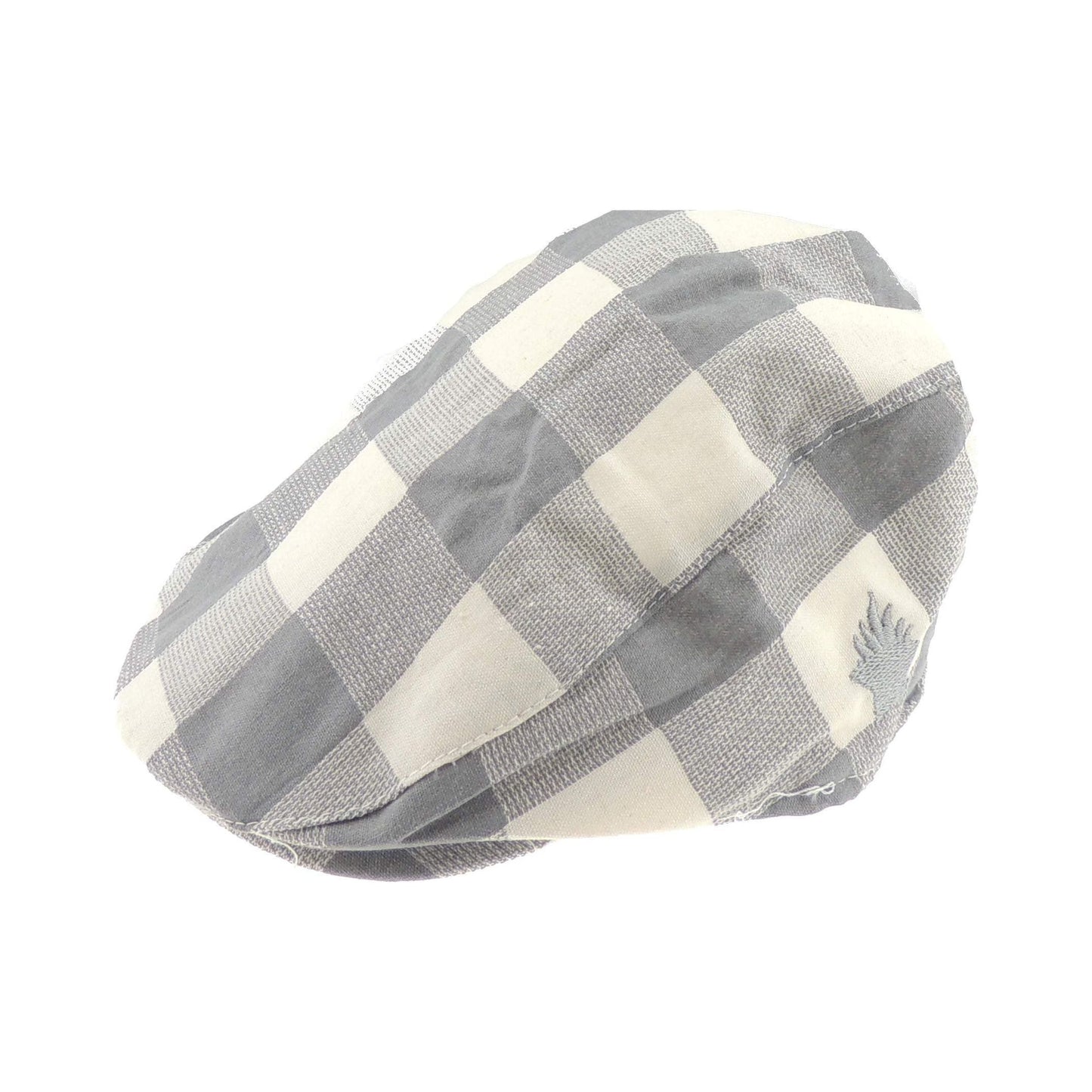 Baby Boys Girls Summer Holiday Cotton Plaid Tartan Cap Sun Hat 6-15 Months